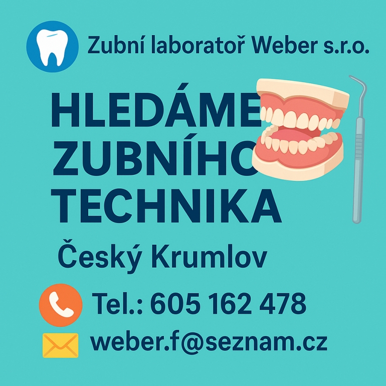 Nabídka práce - zubní technik Nabídka práce - zubní technik