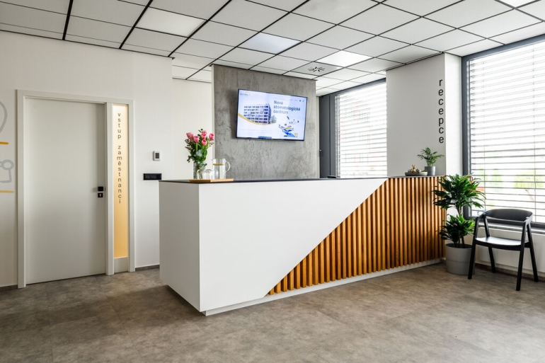 Recepční stomatologické kliniky