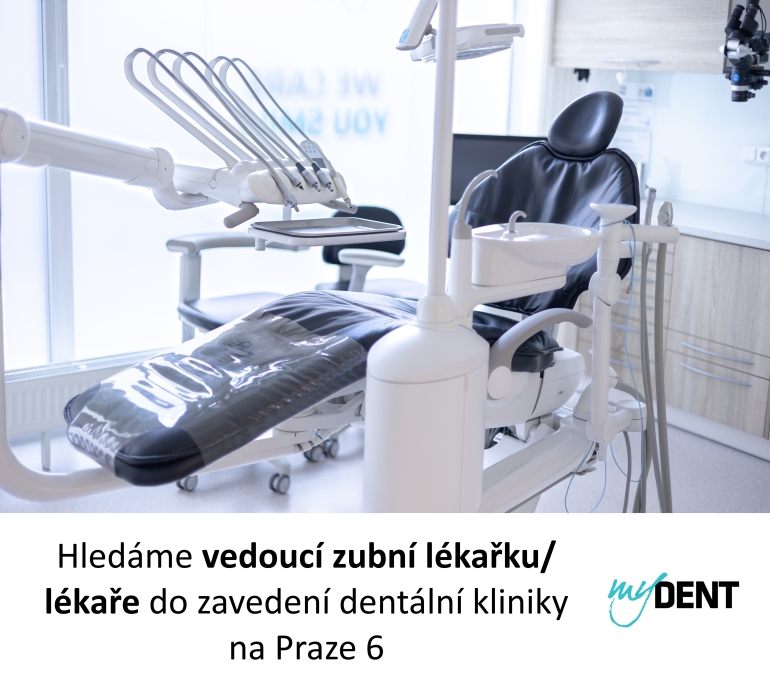 Hledáme vedoucí zubní lékařku/lékaře 