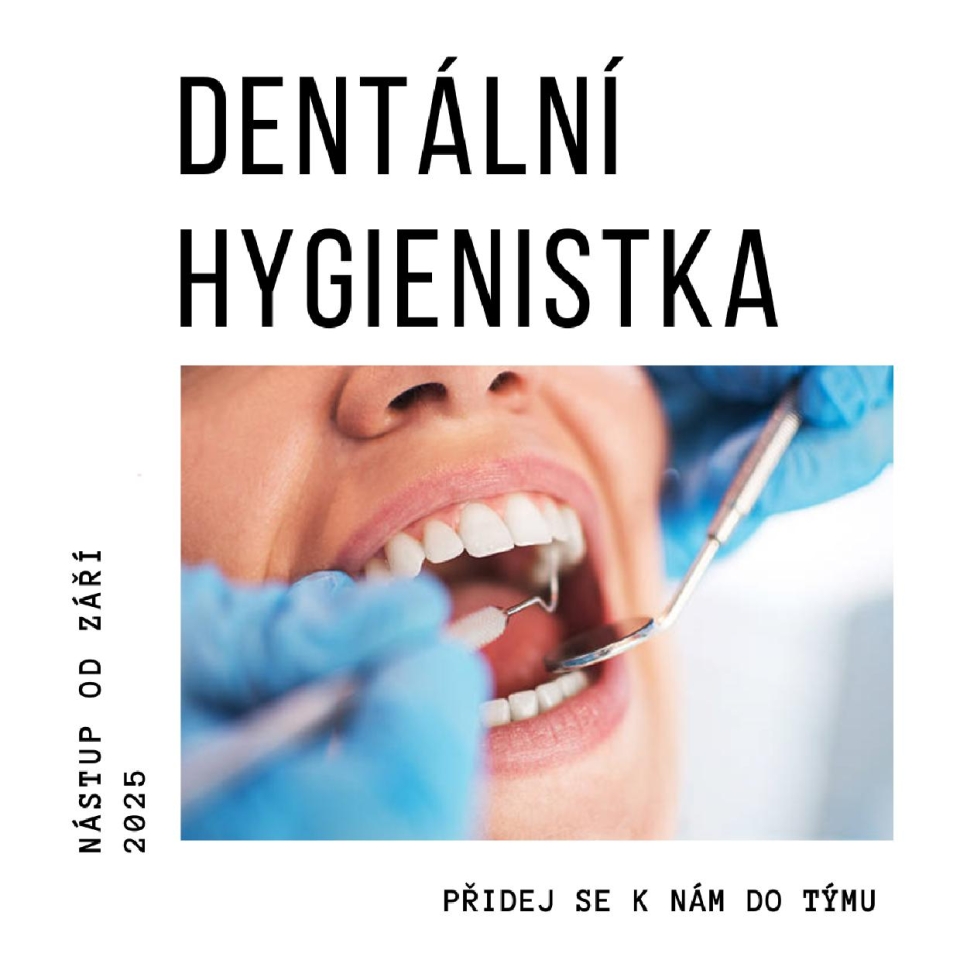 Přijmeme dentální hygienistku Přijmeme dentální hygienistku