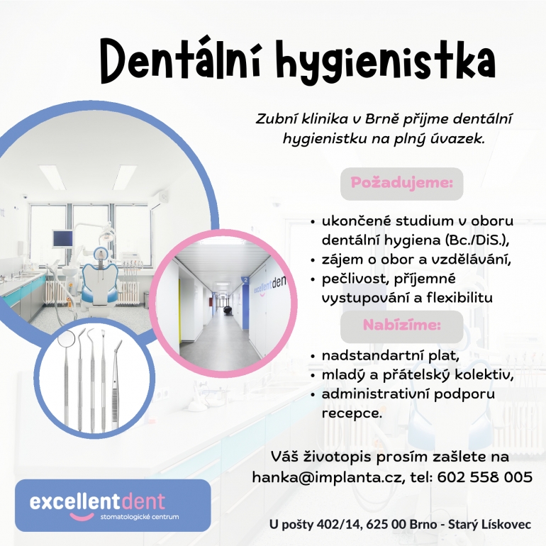 Dentální hygienistka, Brno (Starý Lískovec)