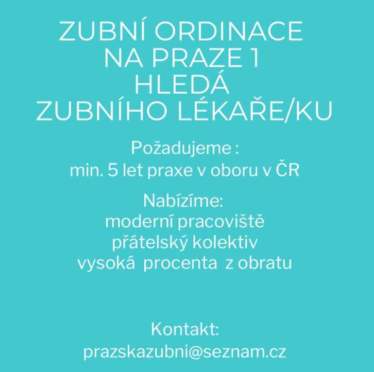 Zubní lékař Praha 1