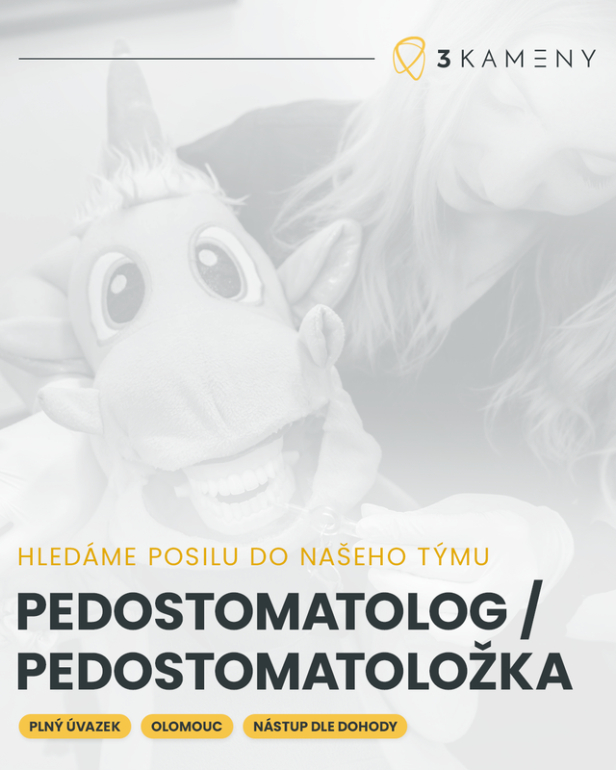 Zubní lékař se zaměřením na pedostomatologii Zubní lékař se zaměřením na pedostomatologii