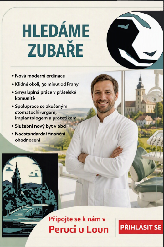 Hledáme zubního lékaře - Peruc