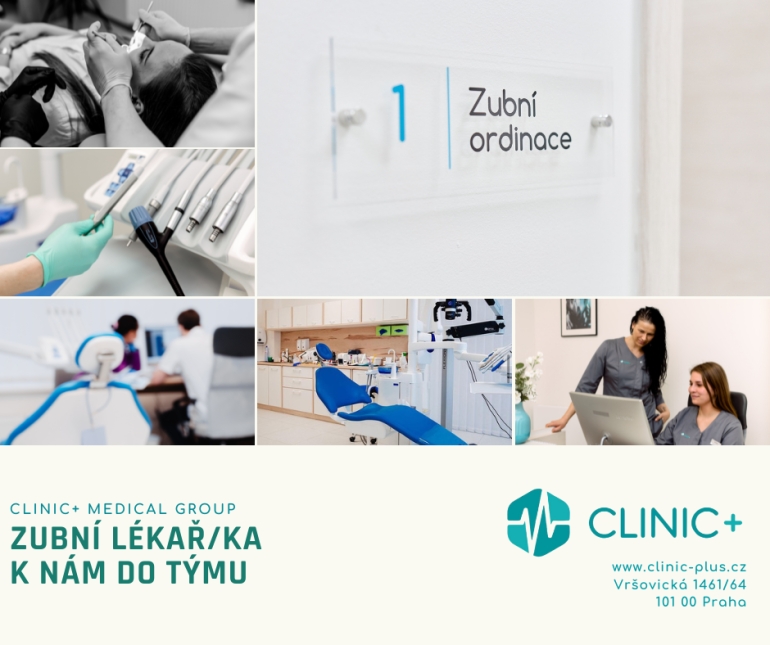 ZUBNÍ LÉKAŘ / LÉKAŘKA – zkrácený úvazek (15 h/týdně) ZUBNÍ LÉKAŘ / LÉKAŘKA – zkrácený úvazek (15 h/týdně)