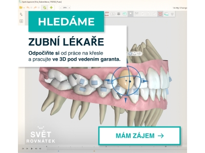 ZUBNÍ LÉKAŘ/KA - modelace 3D léčebných plánů