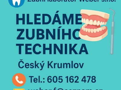 Nabídka práce - zubní technik 