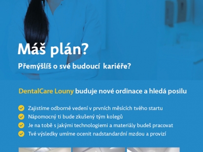 Přijmeme zubního lékaře v Lounech