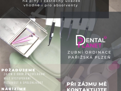 Hledáme zubního lékaře/řku.