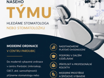Přijmeme Stomatologa