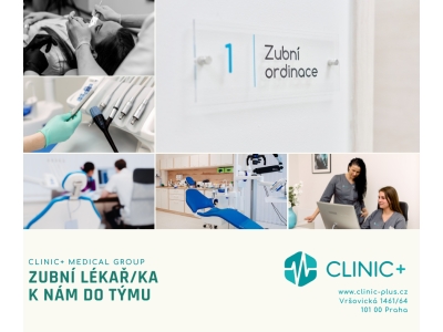 ZUBNÍ LÉKAŘ / LÉKAŘKA – zkrácený úvazek (15 h/týdně)